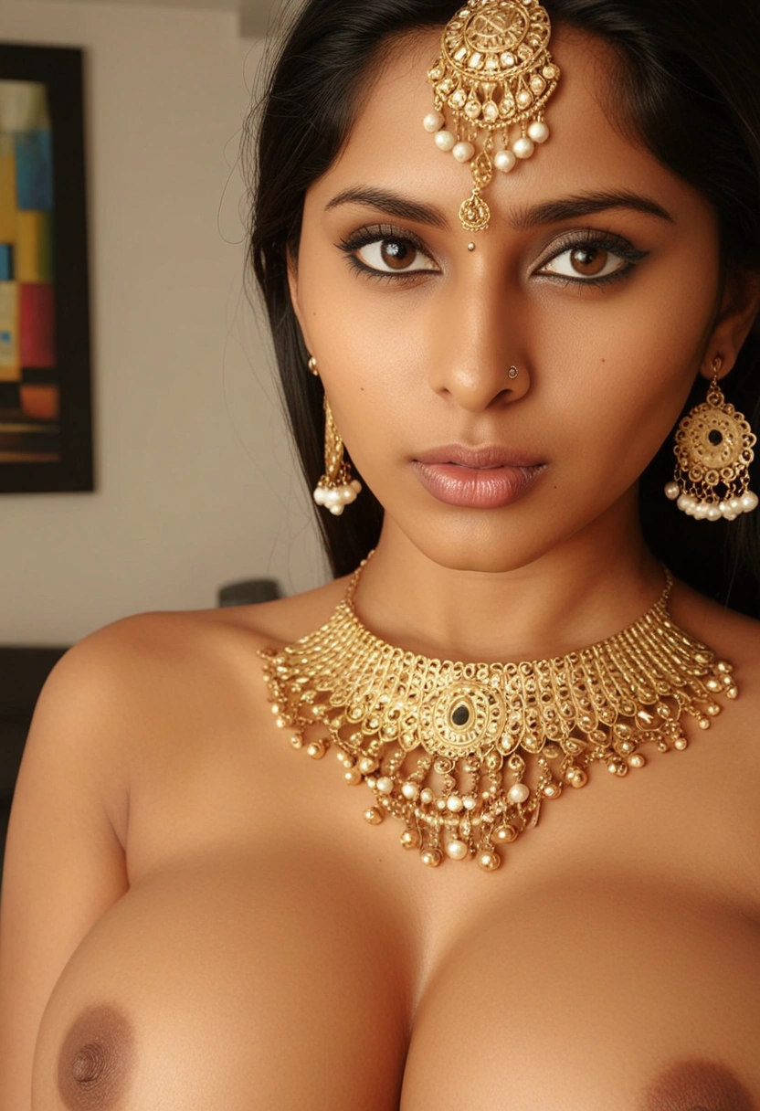 Lakshmi's Steamy Mirror Selfies: Bold Punjabi Vibes from Bangalore