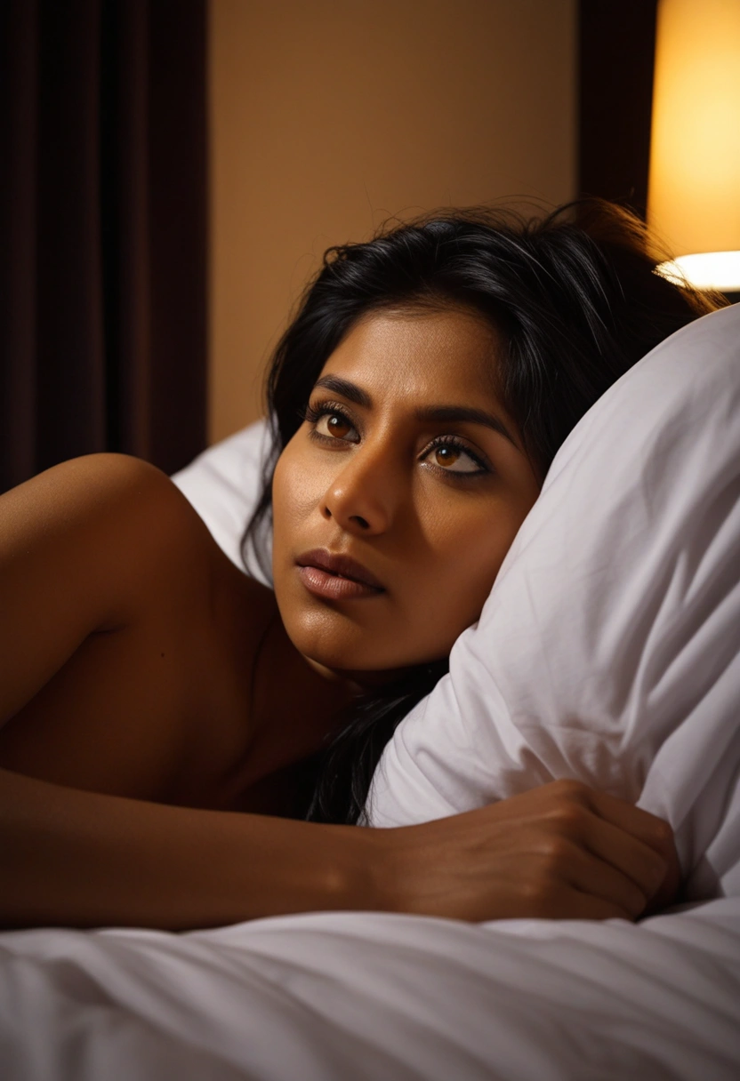 Usha's Steamy Late-Night Mirror Selfies in Pune Bedroom