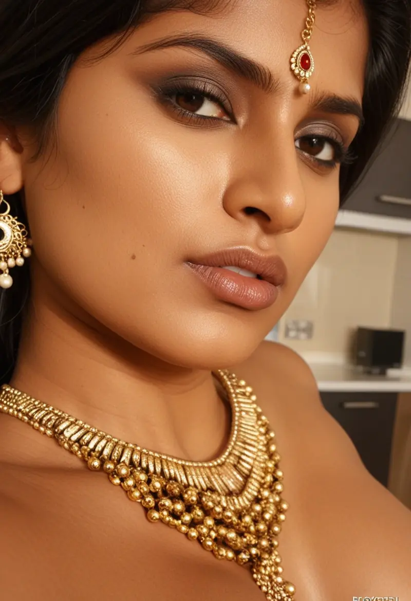 Kavita's bold Punjabi mirror selfies from Chandigarh home