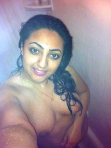 Bathing desi nude teen