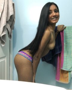 Naked teen indian babe
