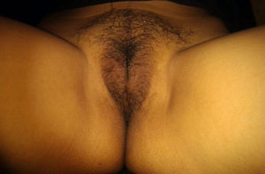trimmed wet Indian small pussy