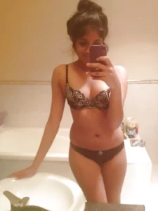 pretty hot indian girlfriend teasing 